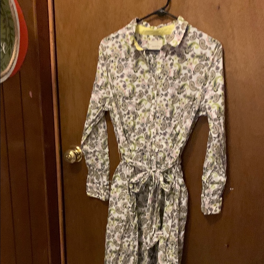 COURT & ROWE Floral Long Sleeve Dress
